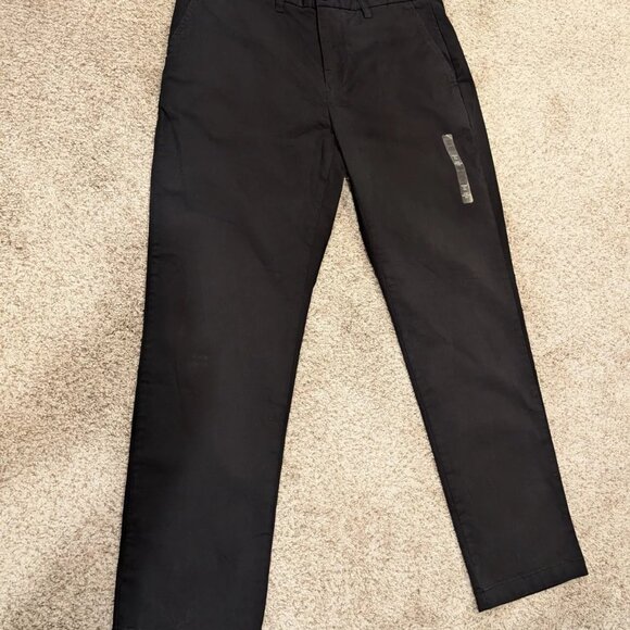 Tommy Hilfiger Men TH Flex Custom-Fit Chino Pants Black 33 X 30 #78C2340 - Picture 5 of 8